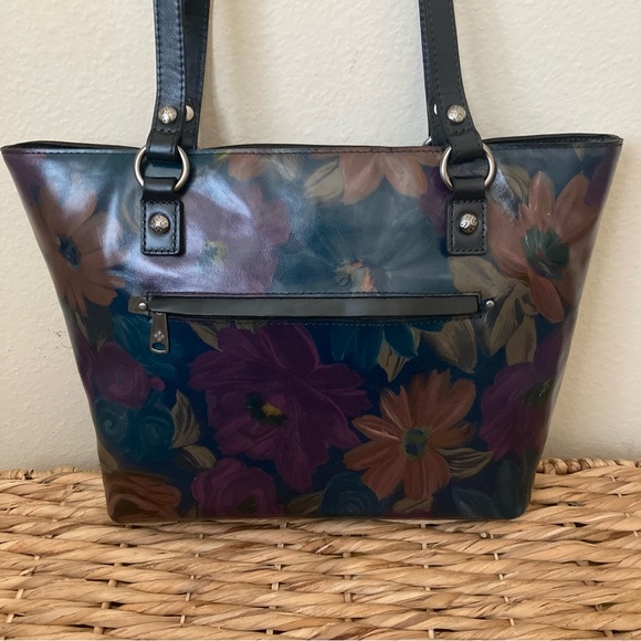 Patricia Nash Alessano Peruvian Painting Tote Sholder Zip Top Bag | NWT - Picture 5 of 16
